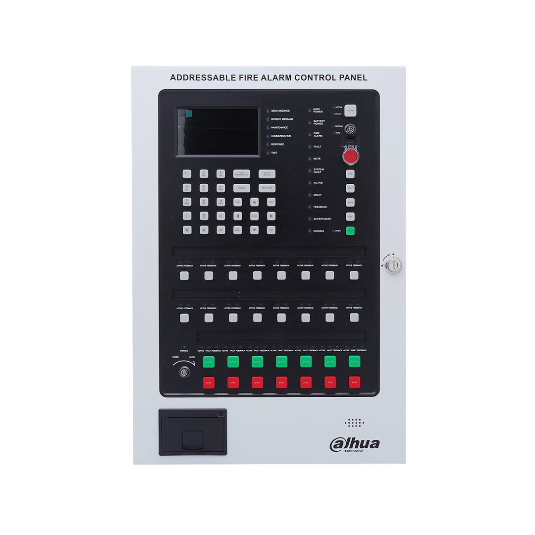 Dahua Addressable Fire Alarm Control Panel (Support max 254 devices)