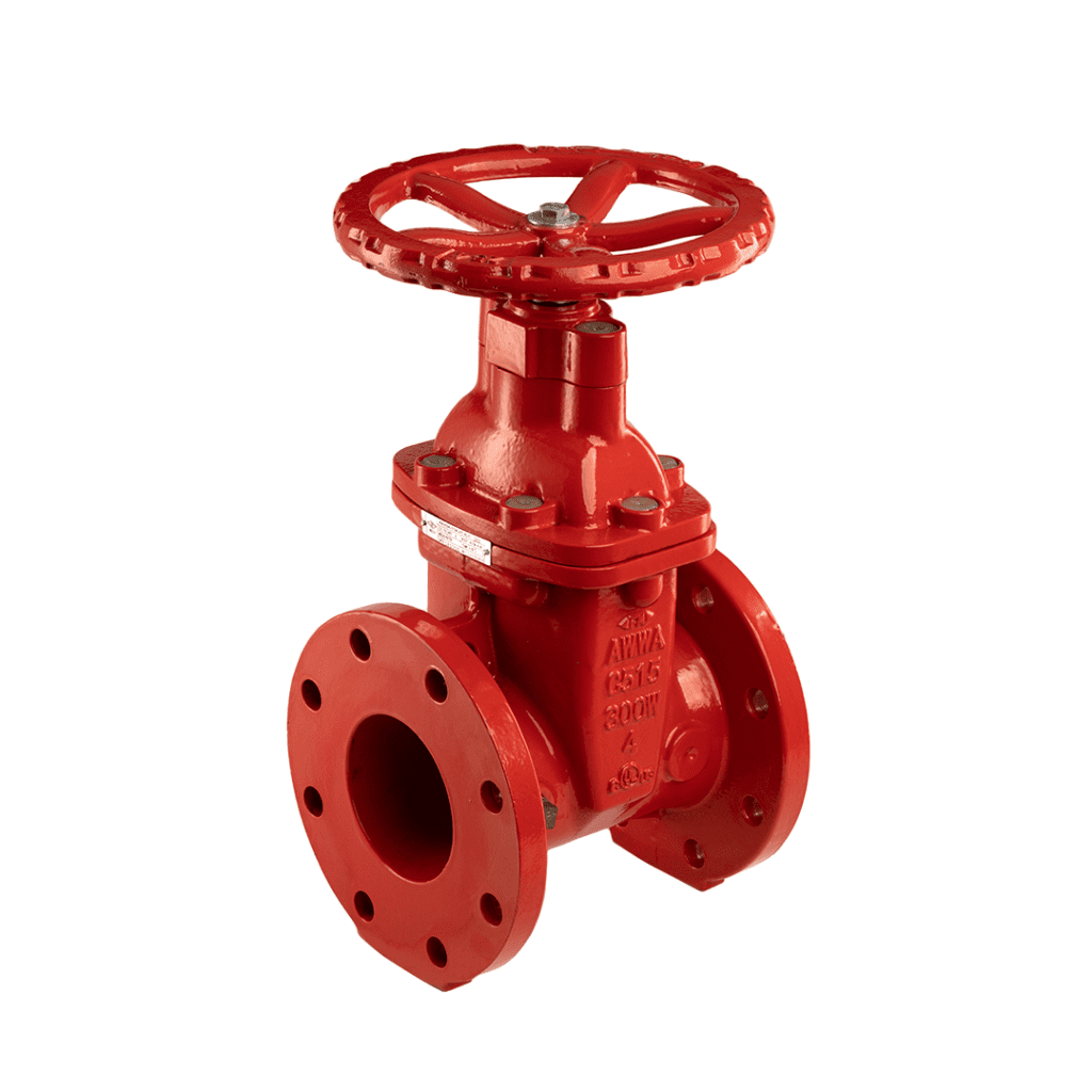 Flanged Resilient Non-Rising Gate Valve - UL/FM