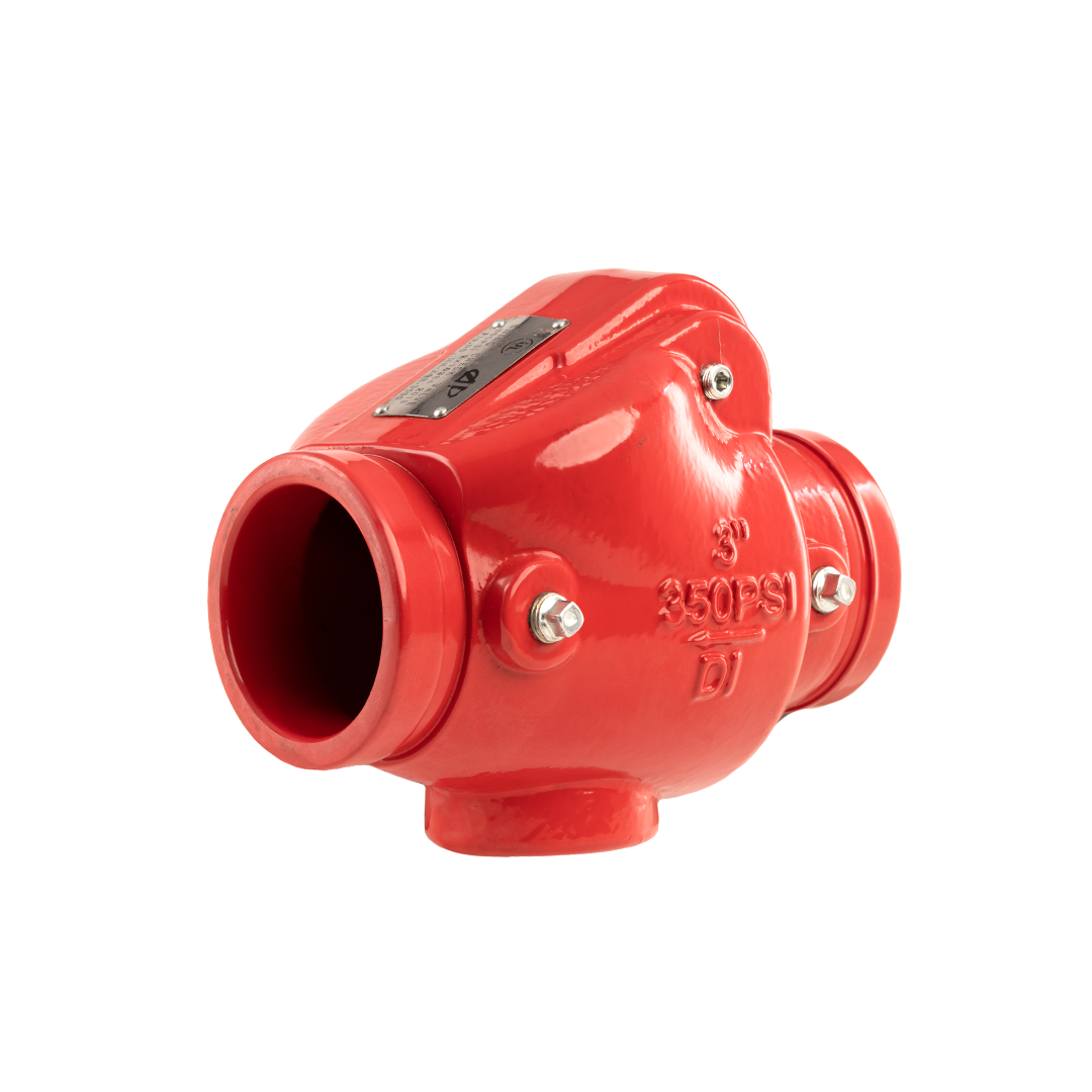 Grooved Resilient Swing Check Valve - UL Listed