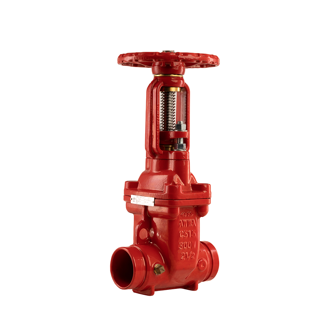 Groove Resilient Os&y Gate Valve - UL/FM