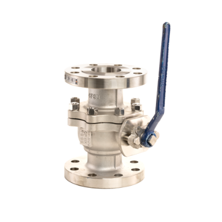 Stainless Two-Piece Full Bore Flanged Ball Valve