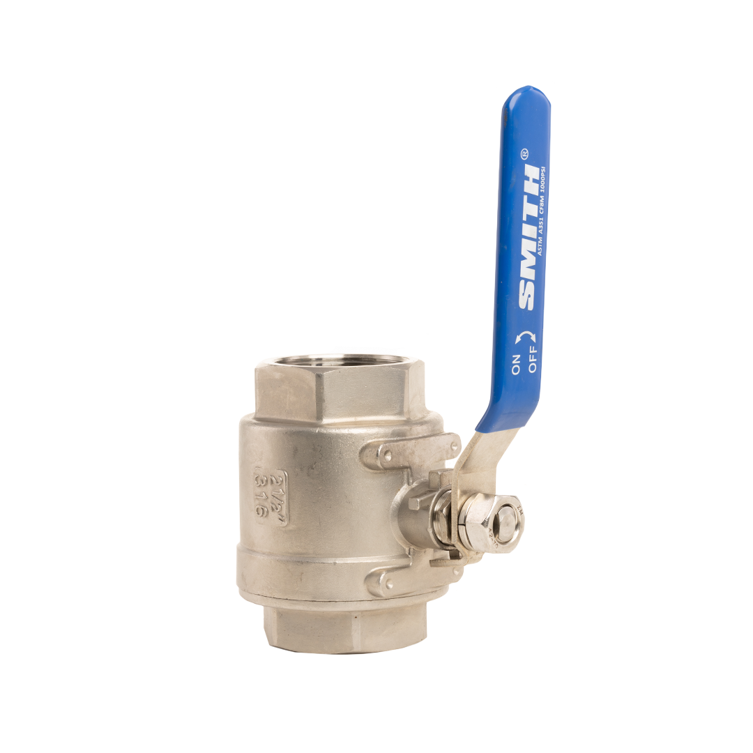 Stainless Full Port Two-Piece Ball Valve