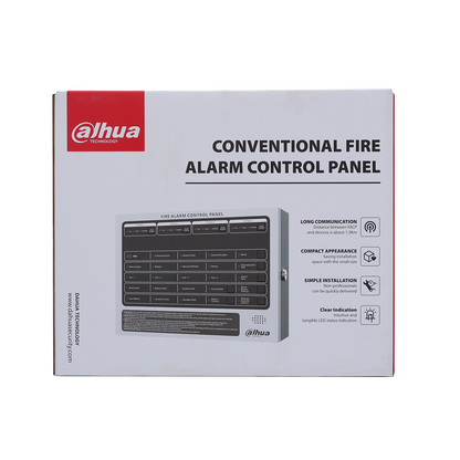 Conventional Fire Alarm Control Panel – 4 Zones (White)