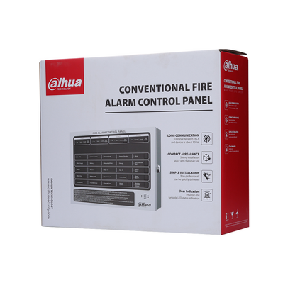 Conventional Fire Alarm Control Panel – 4 Zones (White)