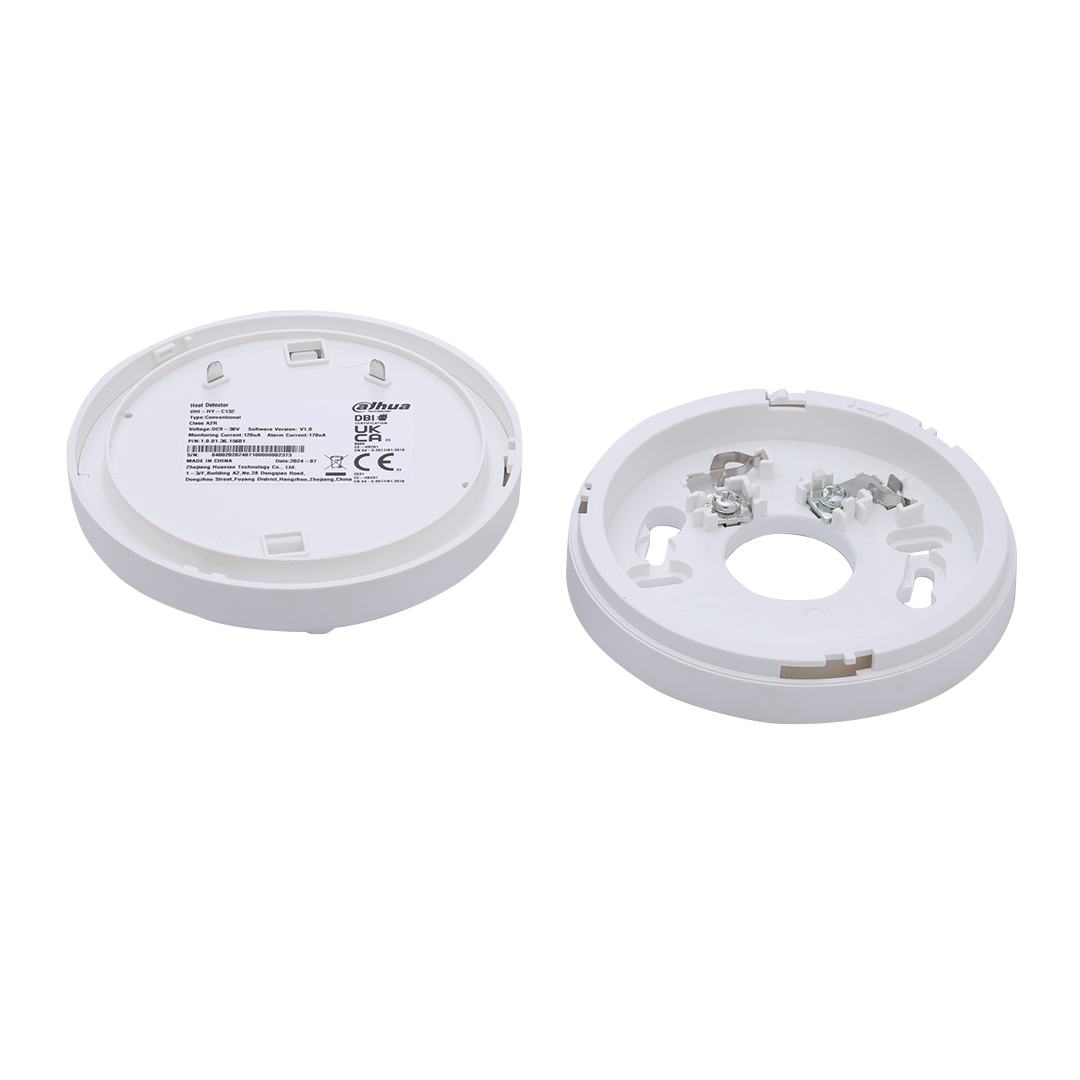Dahua 2-Wire Conventional Heat Detector (with base)
